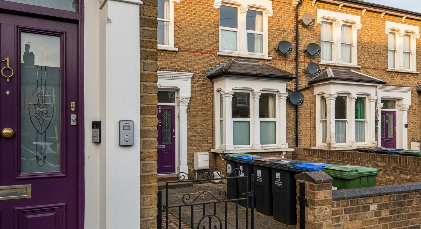 HMO Accounting installed on a residential property